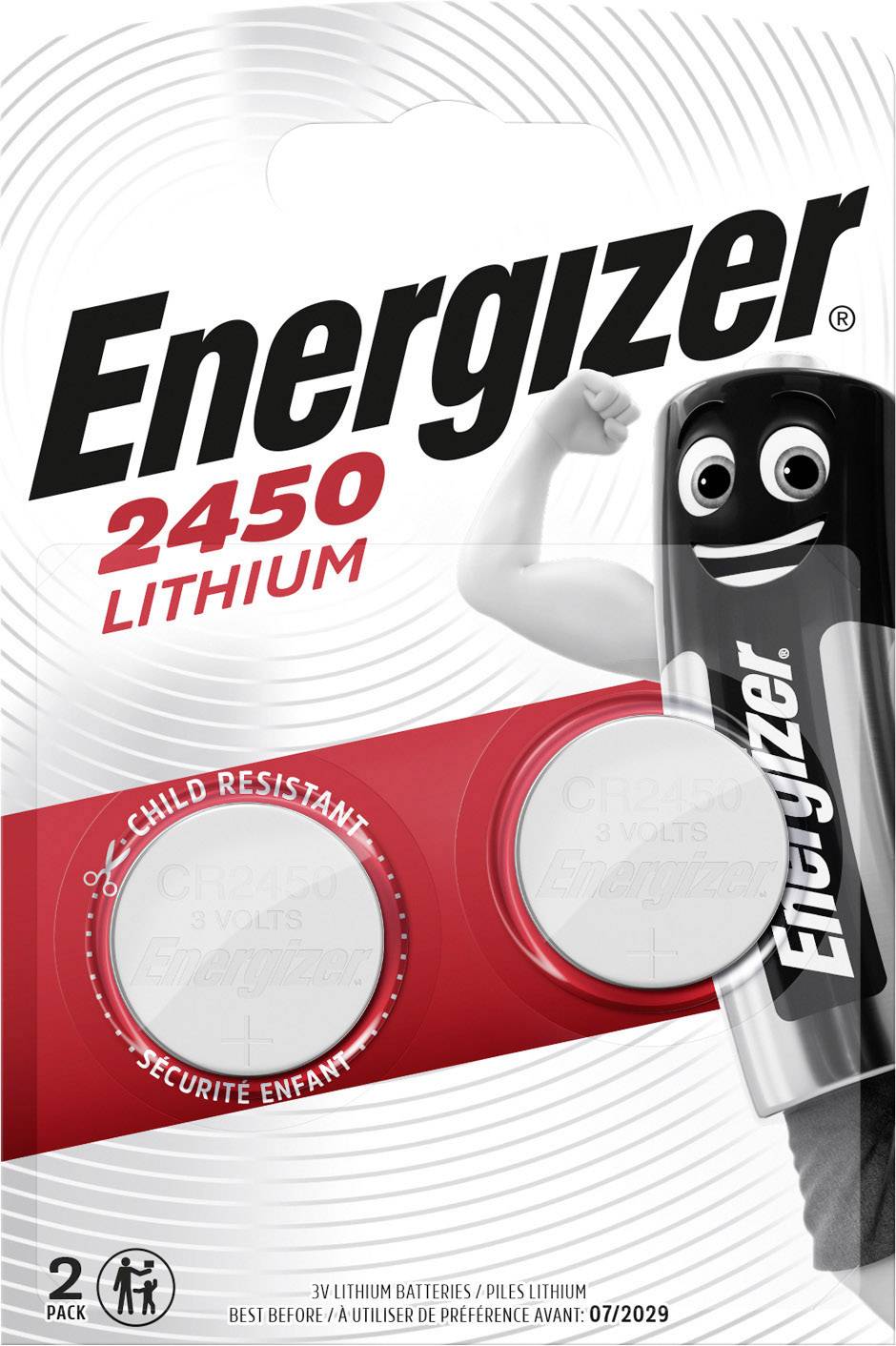 Energizer CR2450 LITHIUM S FSB2 Batareyaları