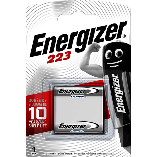 Energizer 223 LITHIUM FSB1 6V Kamera batareyası